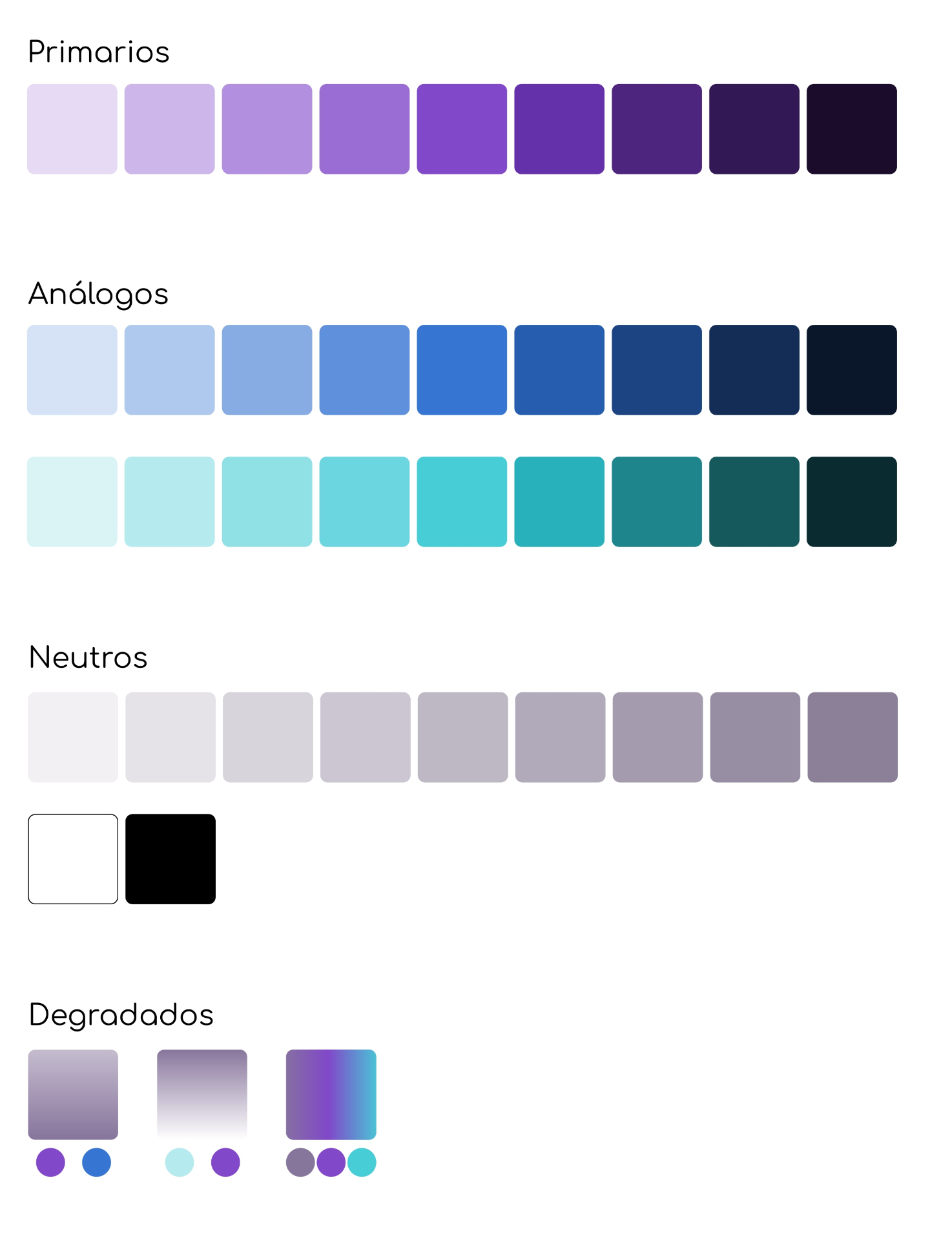Color guideline